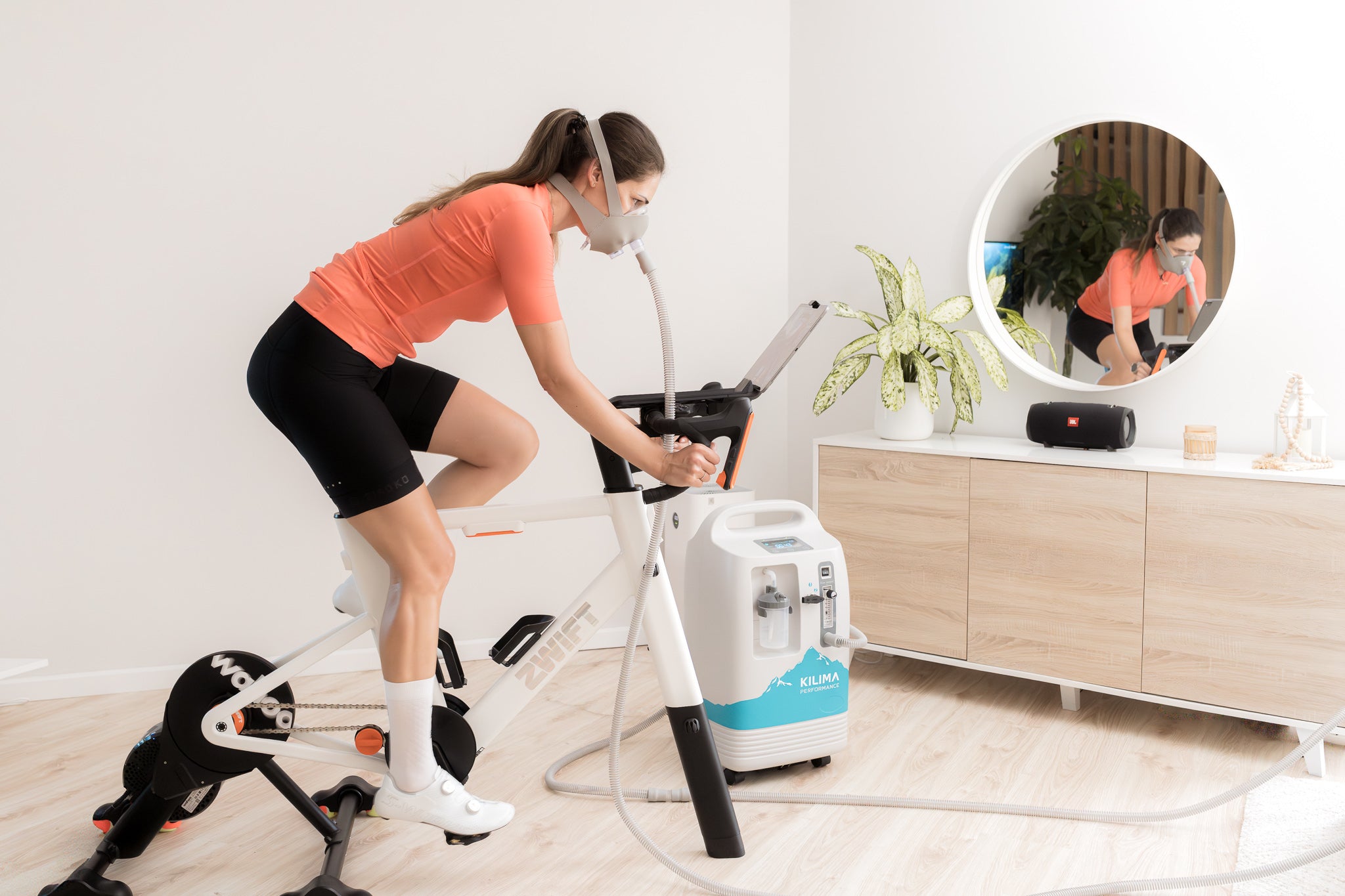 2 in 1 Altitude Generator with Training Mask